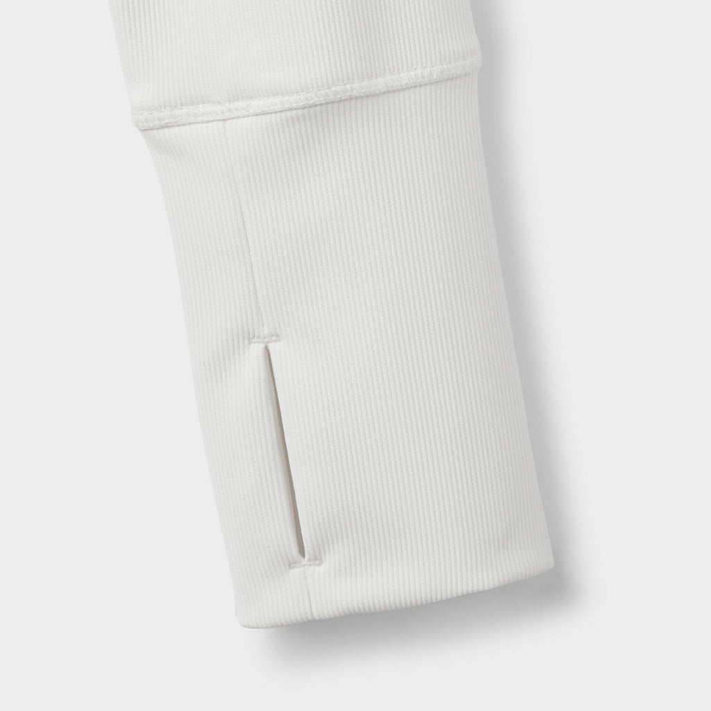 LS Fitted Rib Crewneck