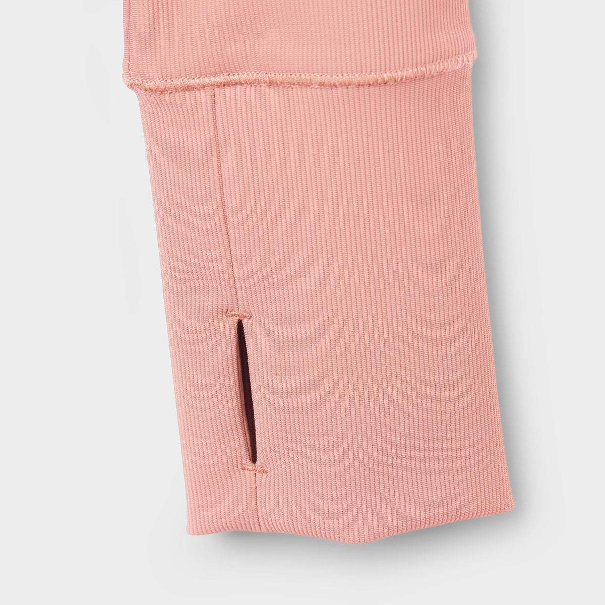 LS Fitted Rib Crewneck