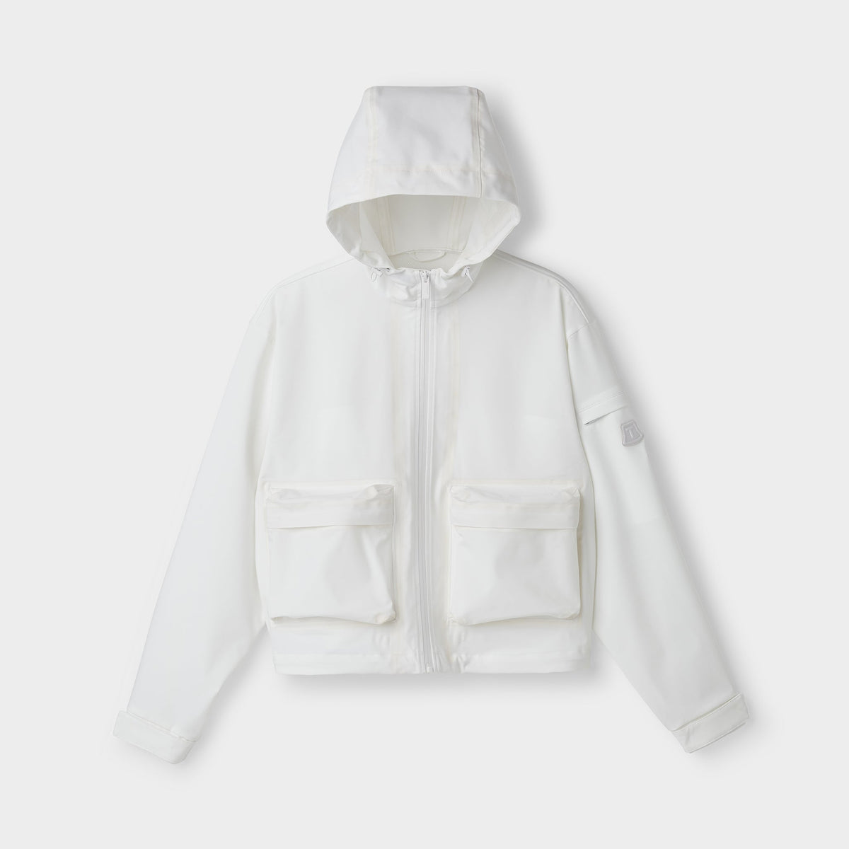 Hooded Tech Travel Jacket