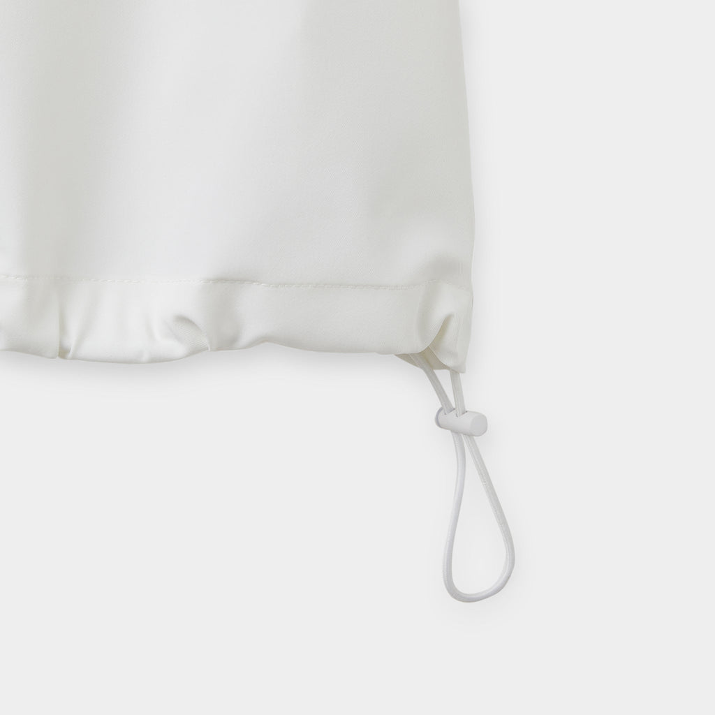 Cropped Tech Shacket
