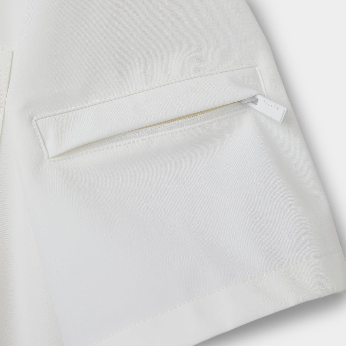 Cropped Tech Shacket
