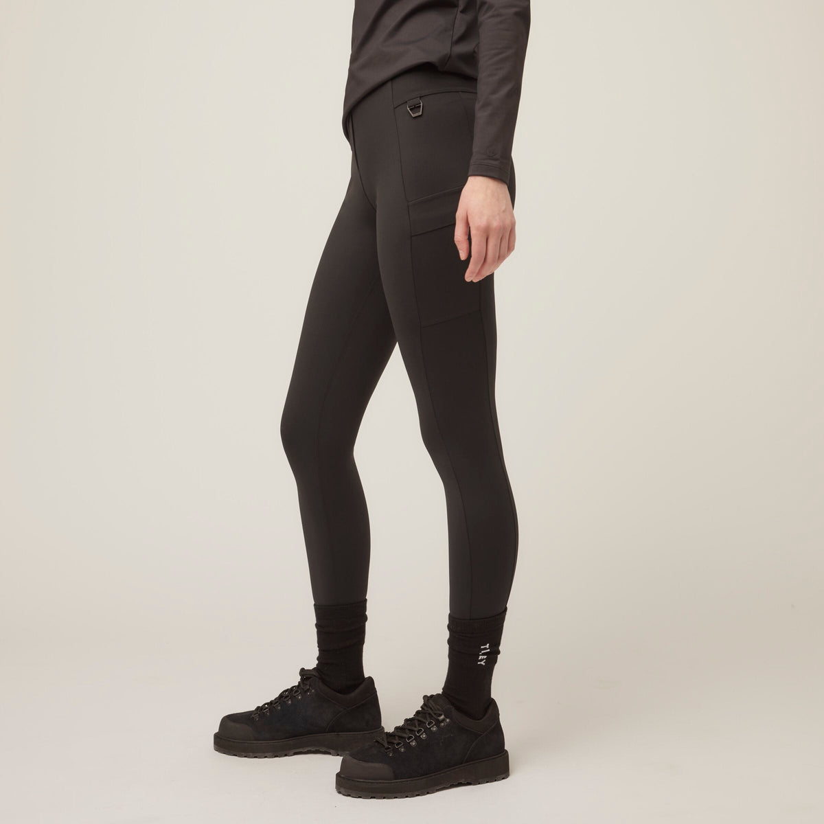 High Rise Compact Cargo Legging