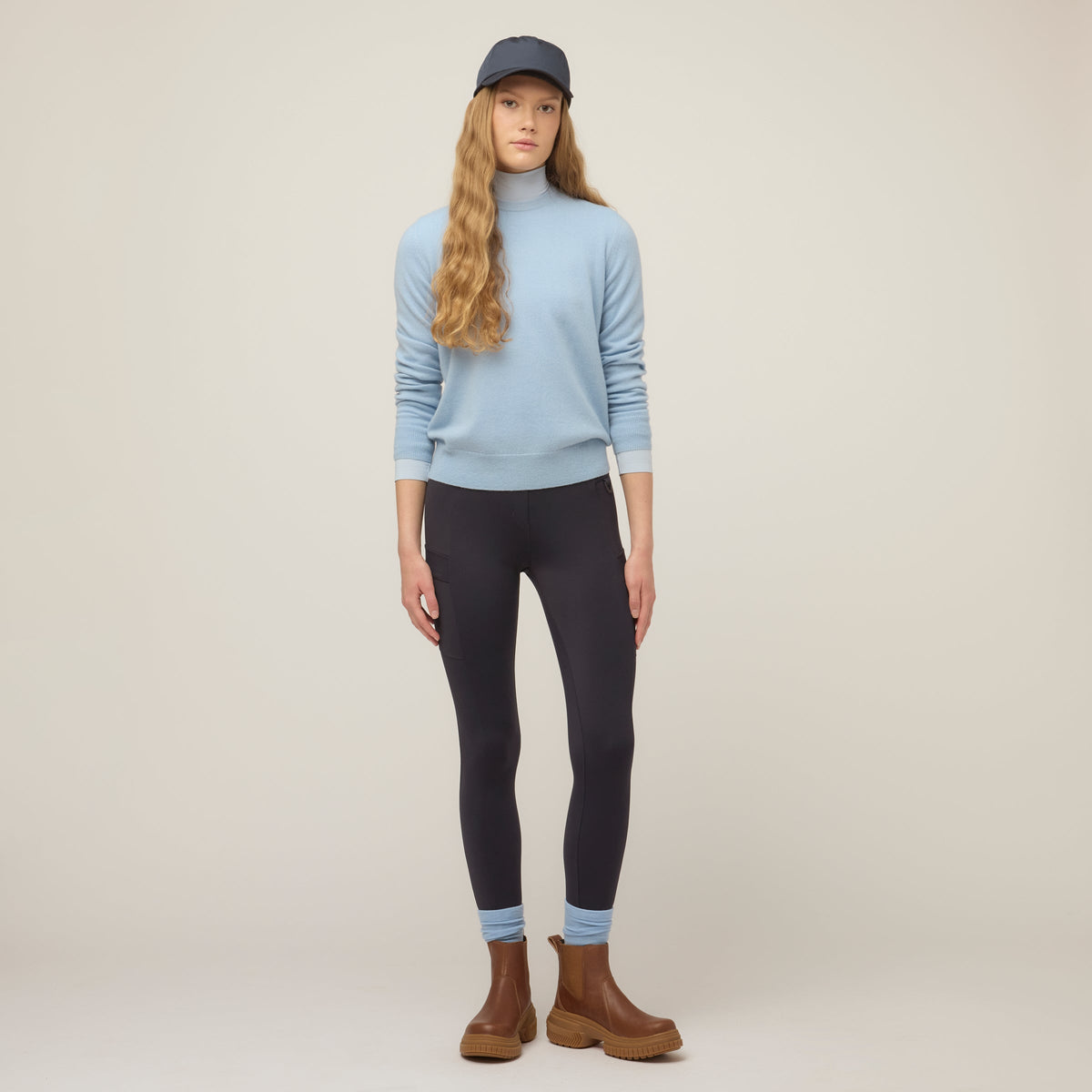 High Rise Compact Cargo Legging