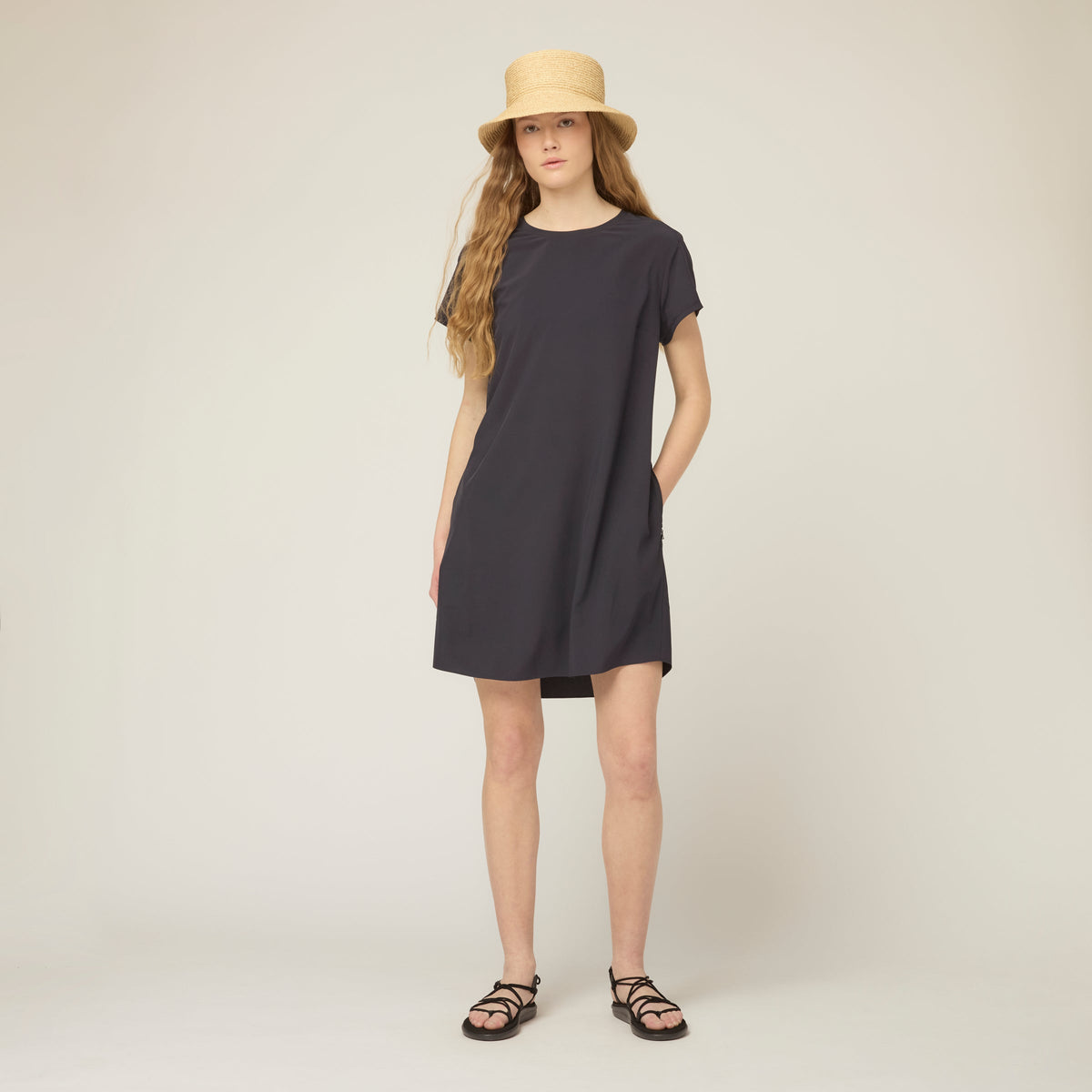 Tech Slk Tee Dress