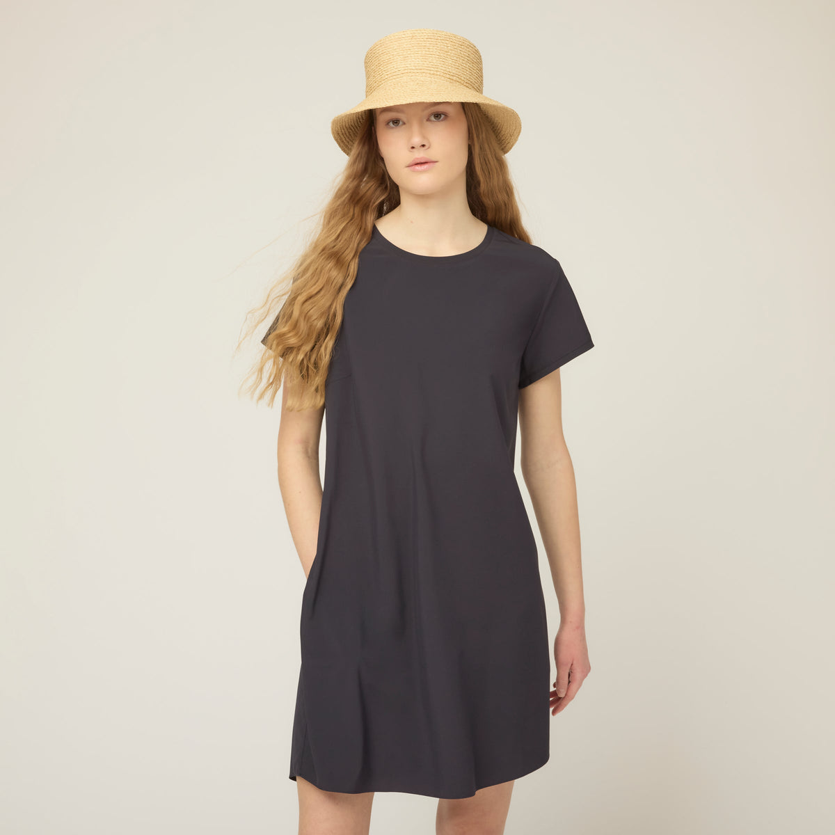 Tech Slk Tee Dress
