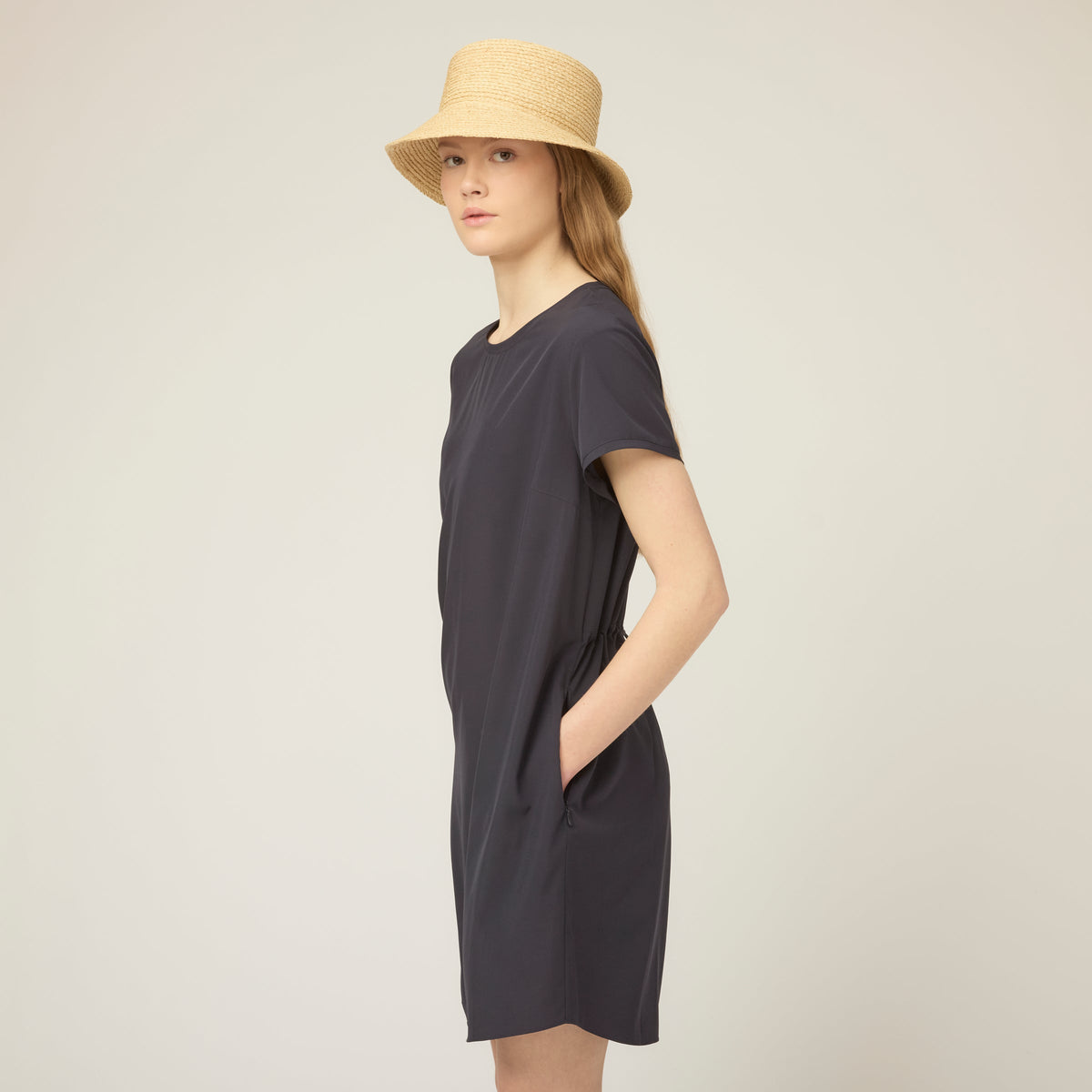Tech Slk Tee Dress