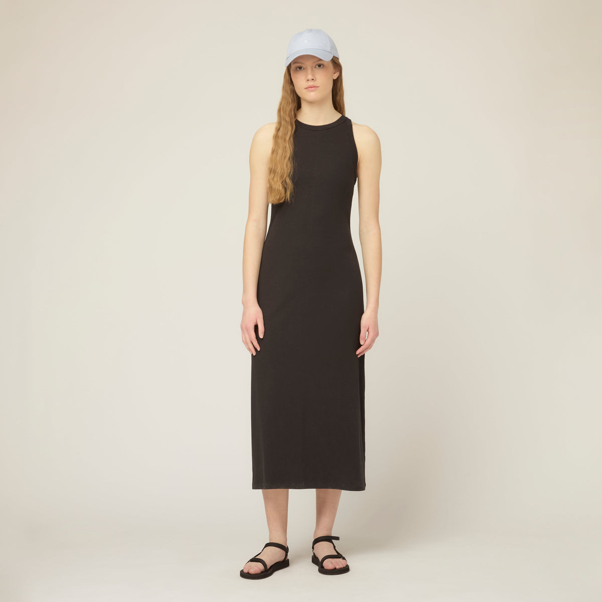 Rib Midi Dress