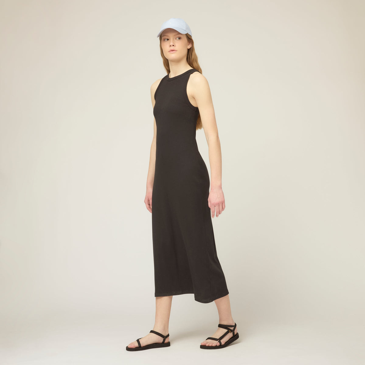 Rib Midi Dress