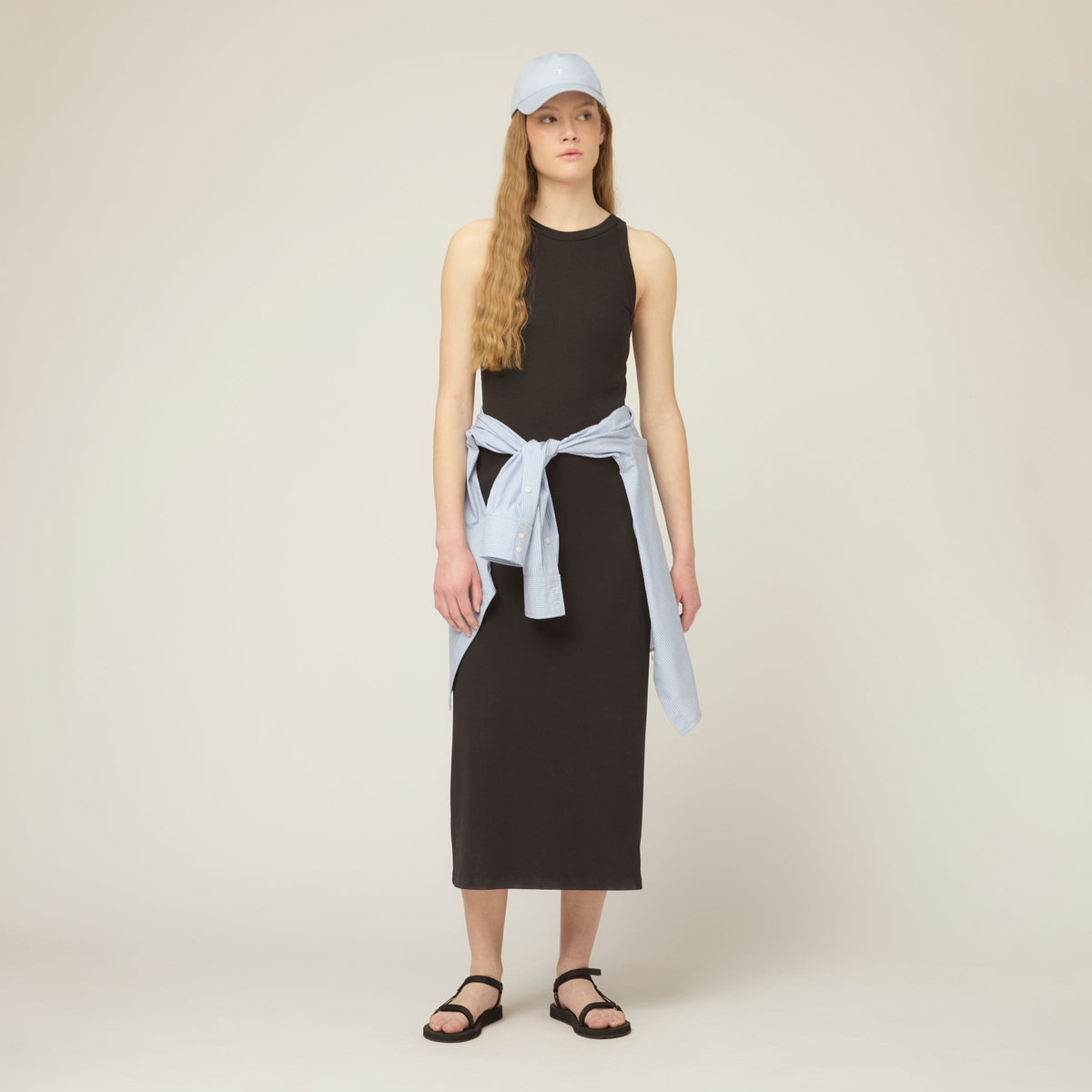 Rib Midi Dress