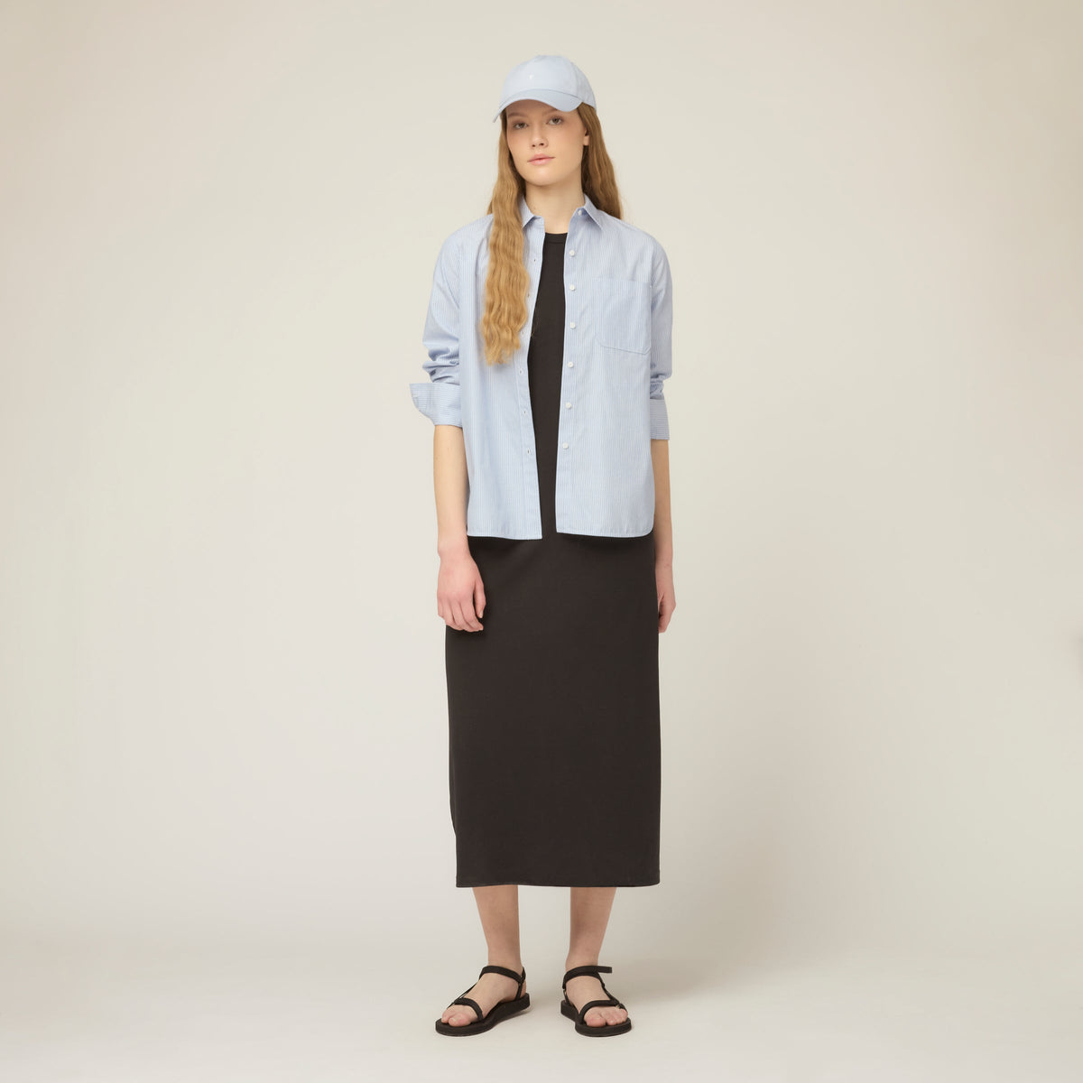 Rib Midi Dress