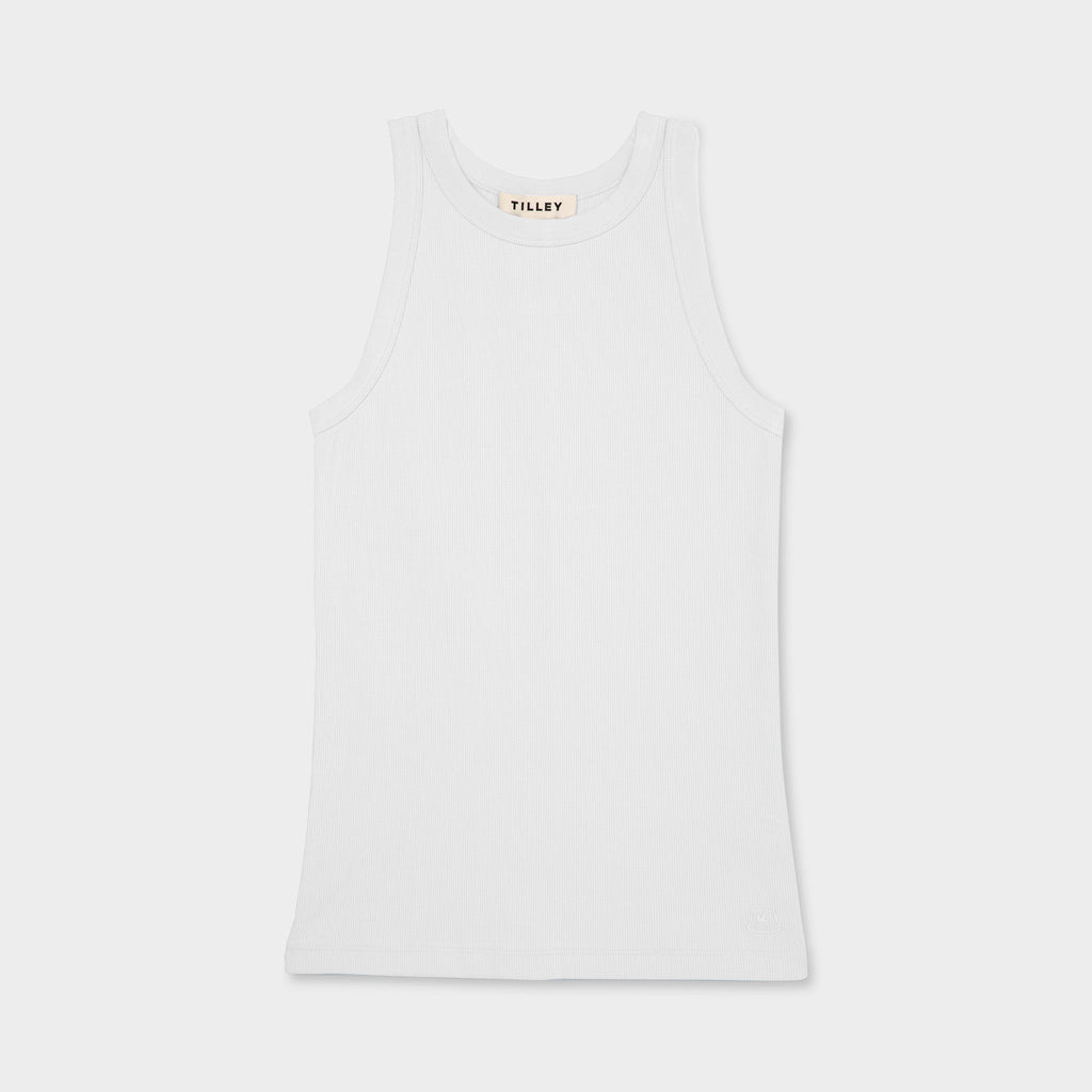 High Neck Rib Tank