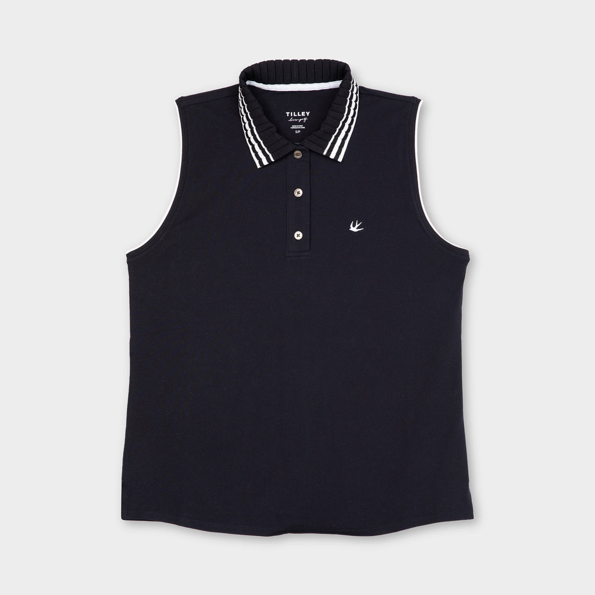 Supima Pique Sleeveless Polo