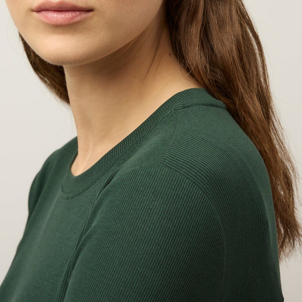 Long Sleeve Tencel Rib Tee