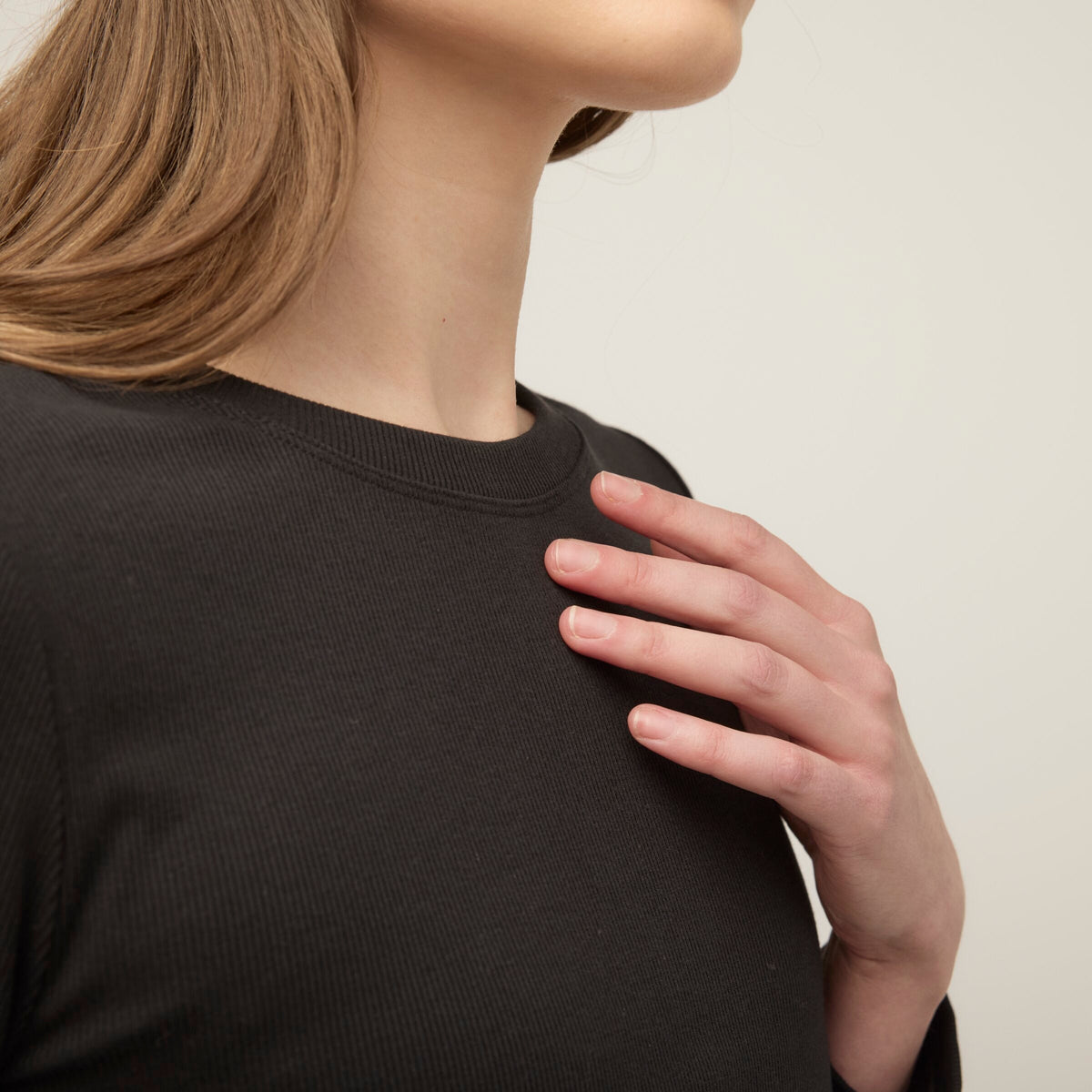 Long Sleeve Tencel Rib Tee