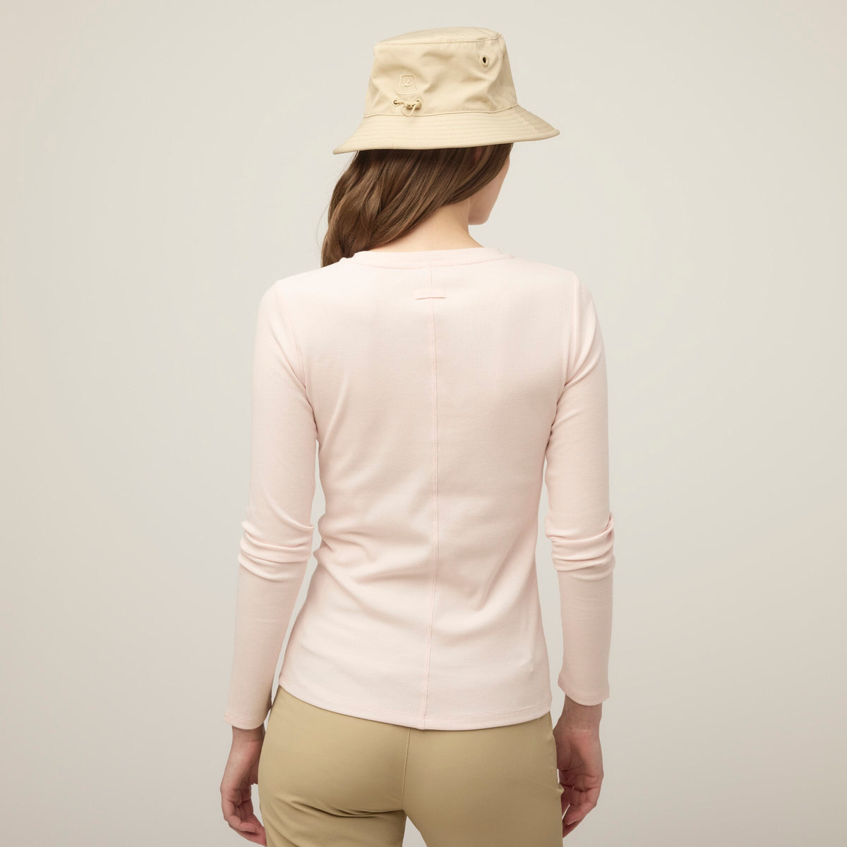 Long Sleeve Tencel Rib Tee