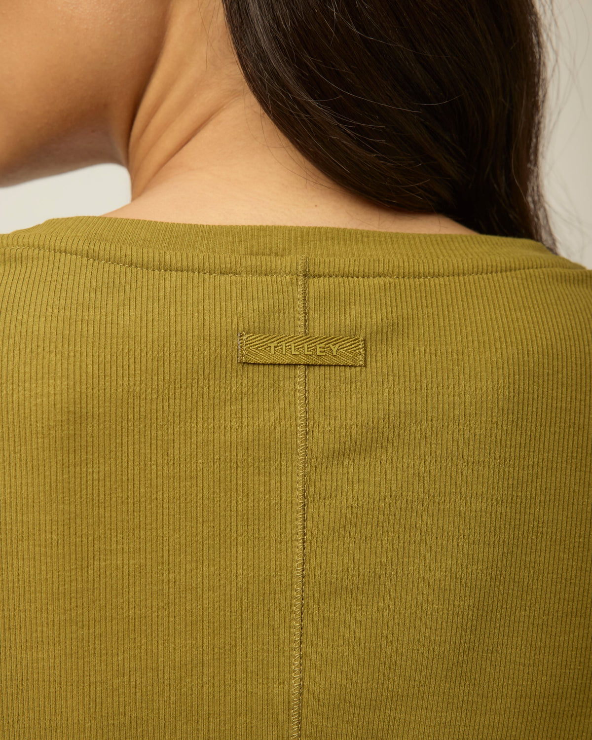 Long Sleeve Tencel Rib Tee