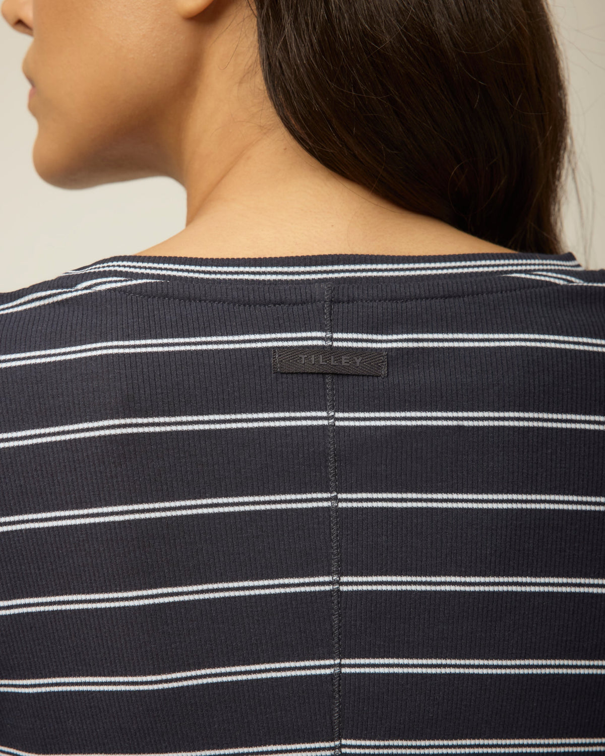Long Sleeve Tencel Rib Tee
