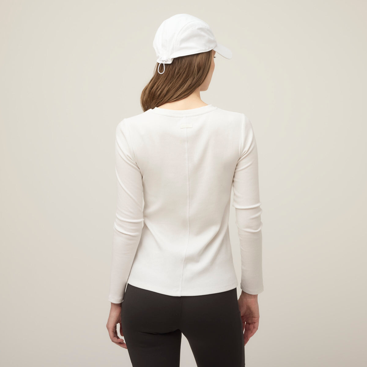 Long Sleeve Tencel Rib Tee