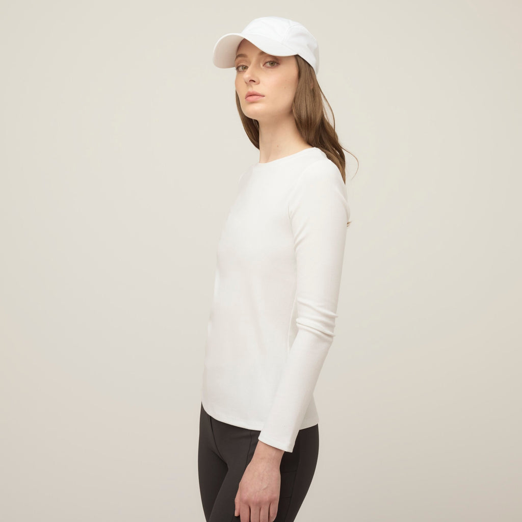 Long Sleeve Tencel Rib Tee