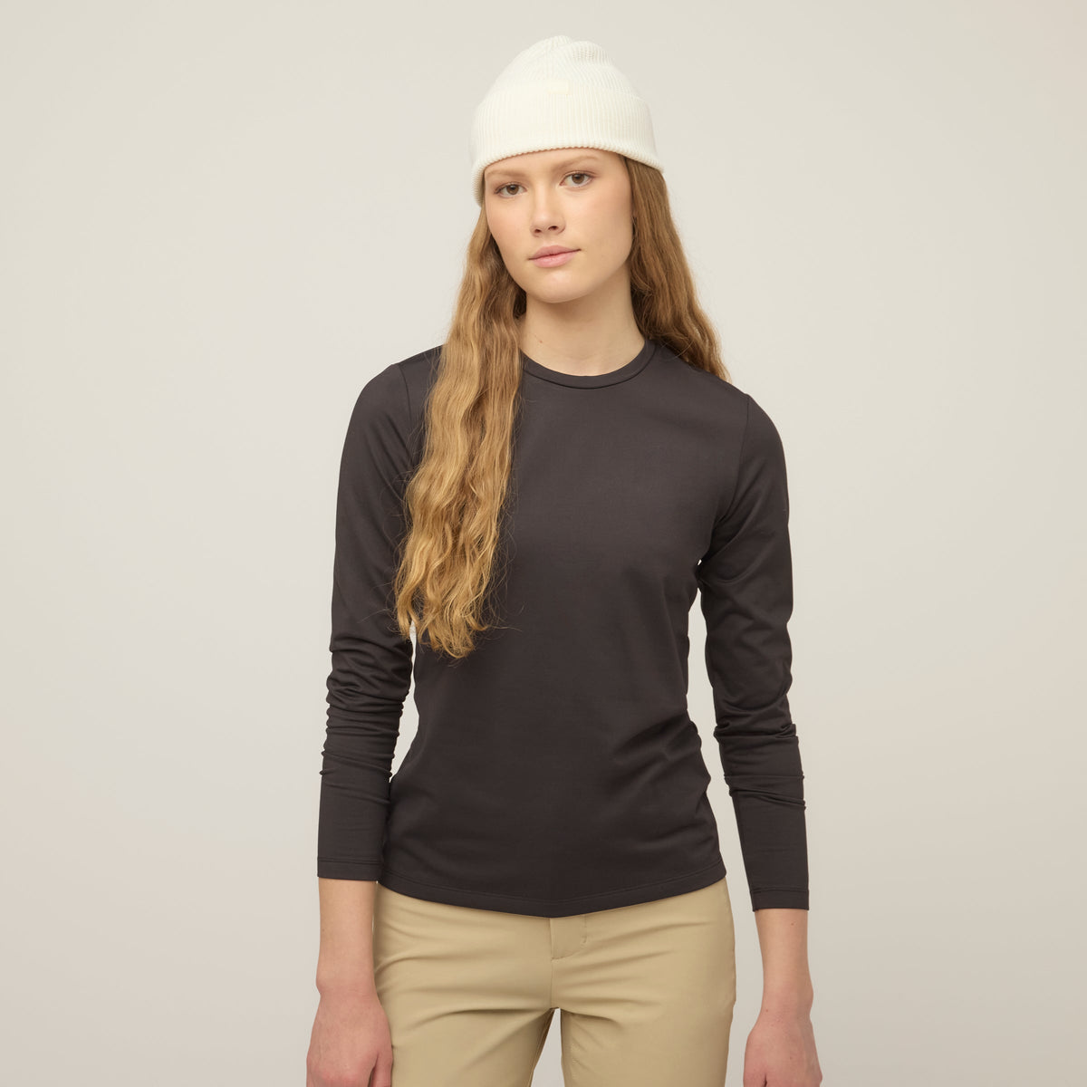 Long Sleeve Thermal Crewneck