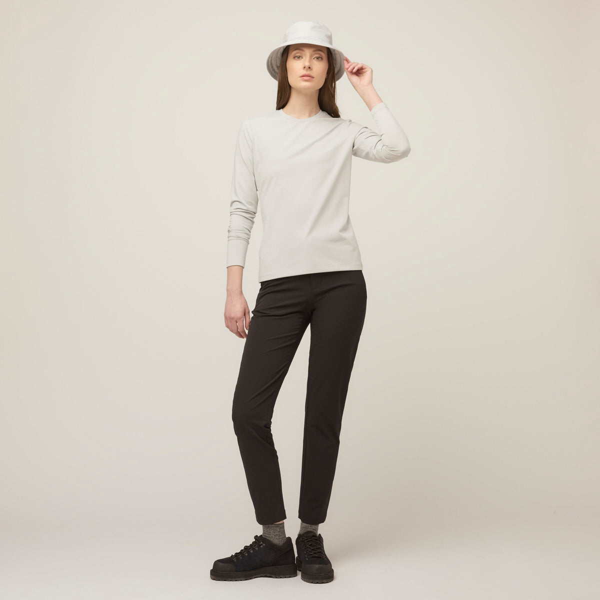 Long Sleeve Thermal Crewneck