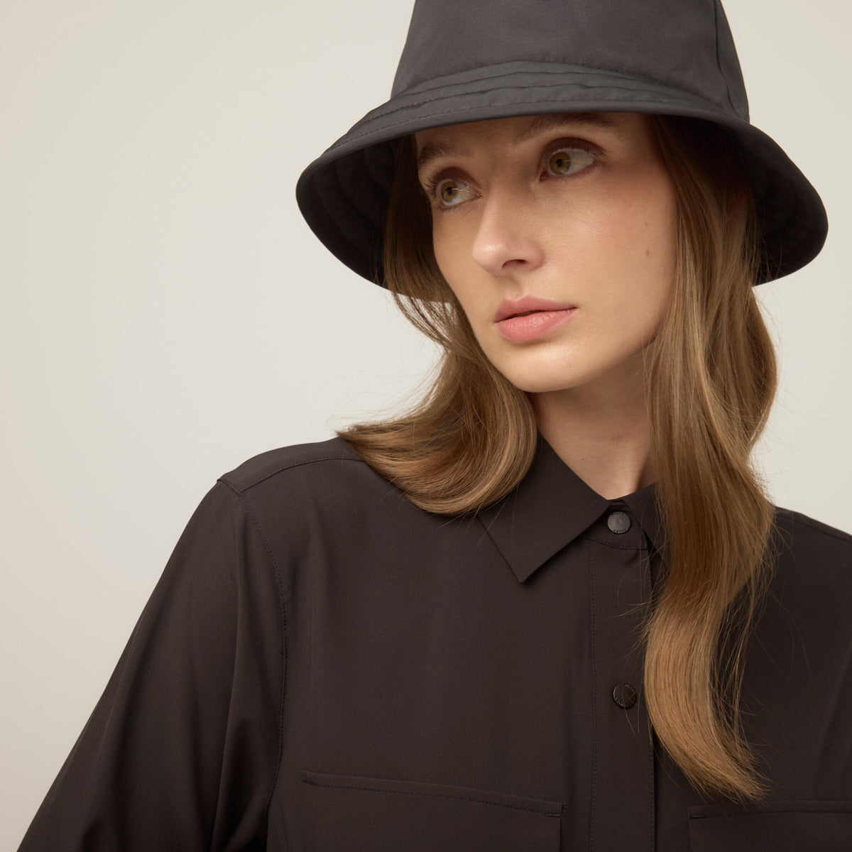 Tech Slk Long Sleeve Pocket Button Down