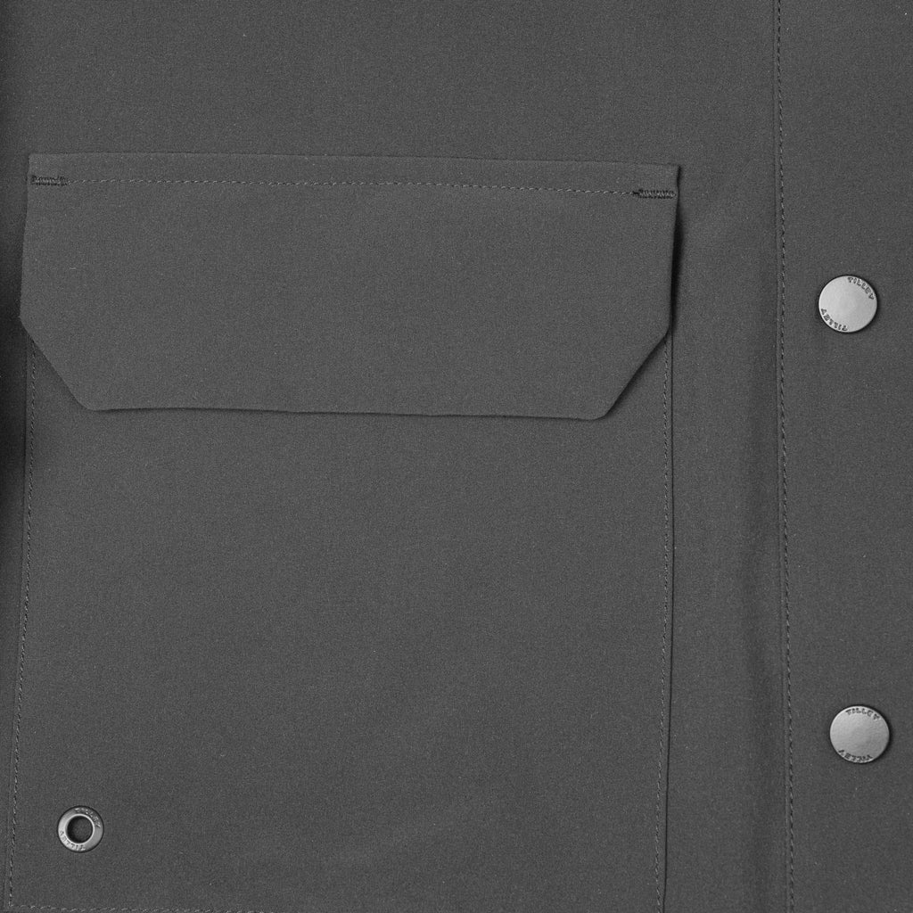 Tech Slk Long Sleeve Pocket Button Down