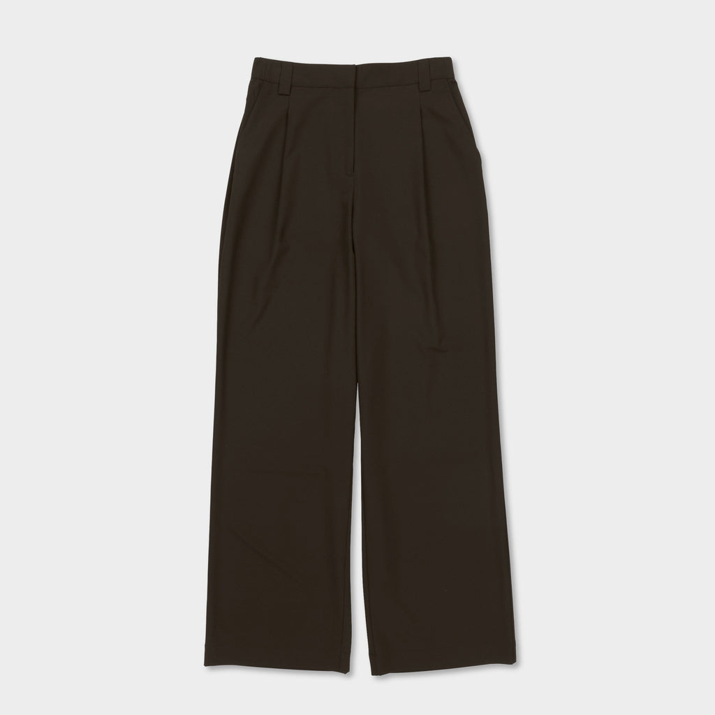 Tech Slk Wide Leg Pant