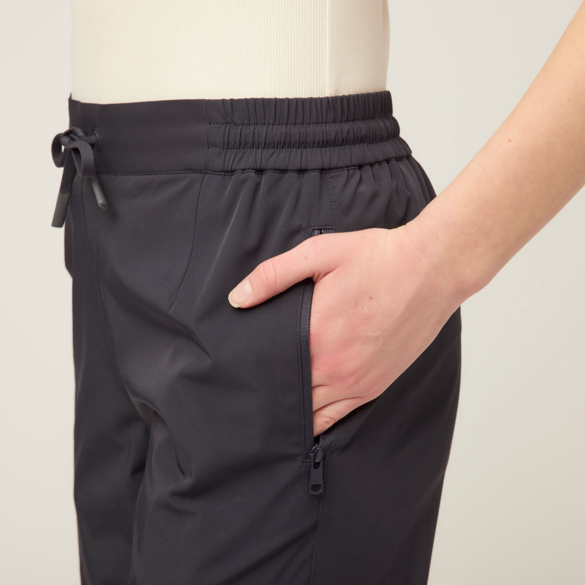 Tech Stretch Nylon Wide Pant