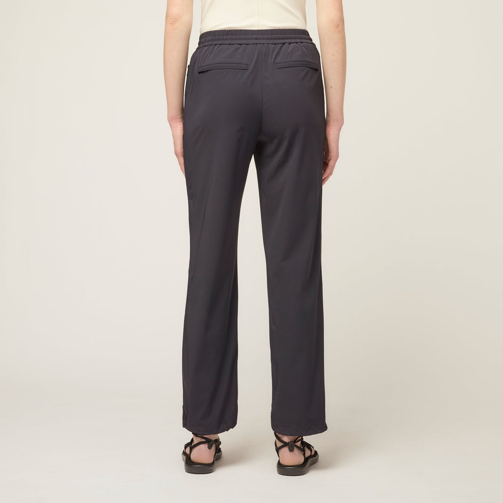 Tech Stretch Nylon Wide Pant
