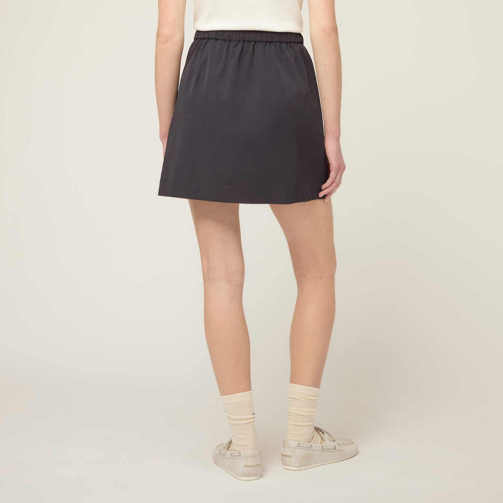 Tech Stretch Nylon Skirt