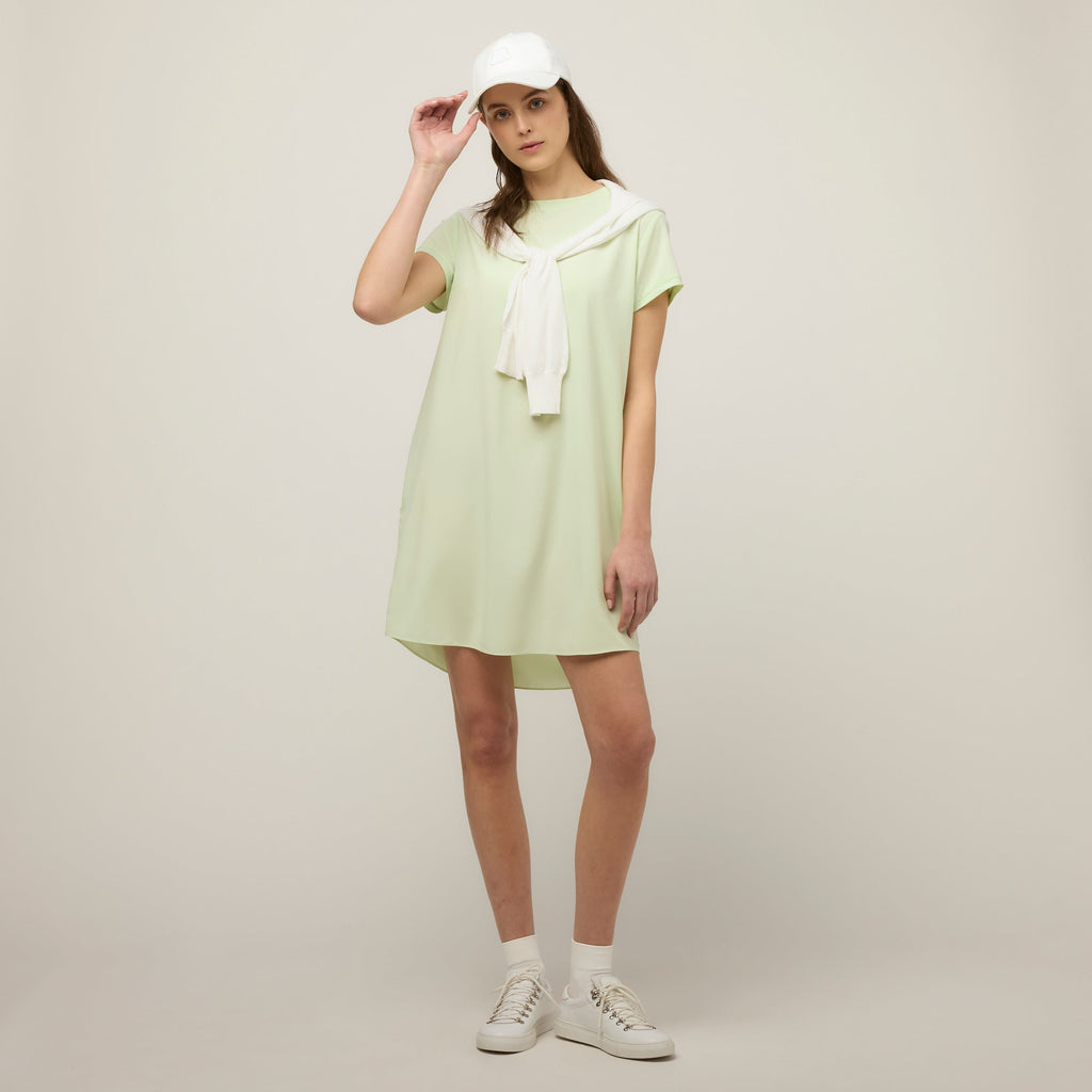 Tech Slk Tee Dress