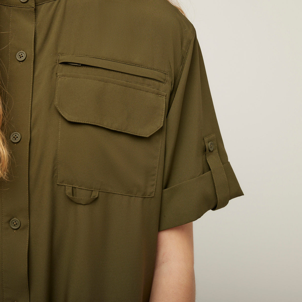 UPF Ripstop Shirt Dress
