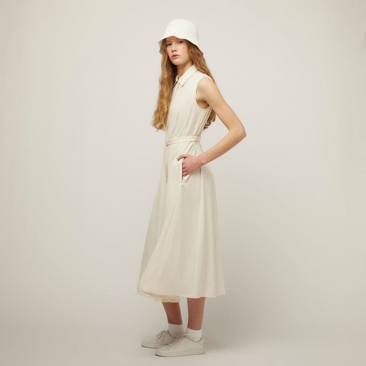Tech Slk Maxi Dress