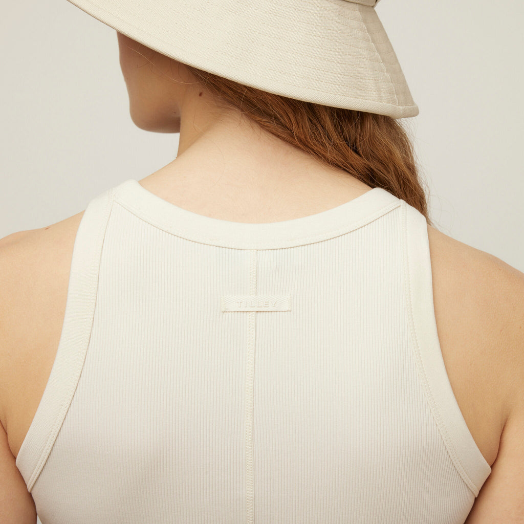 High Neck Rib Tank