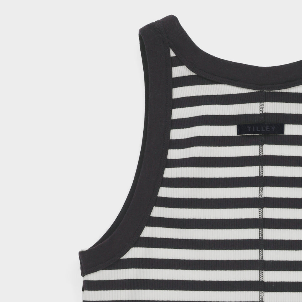 High Neck Rib Tank
