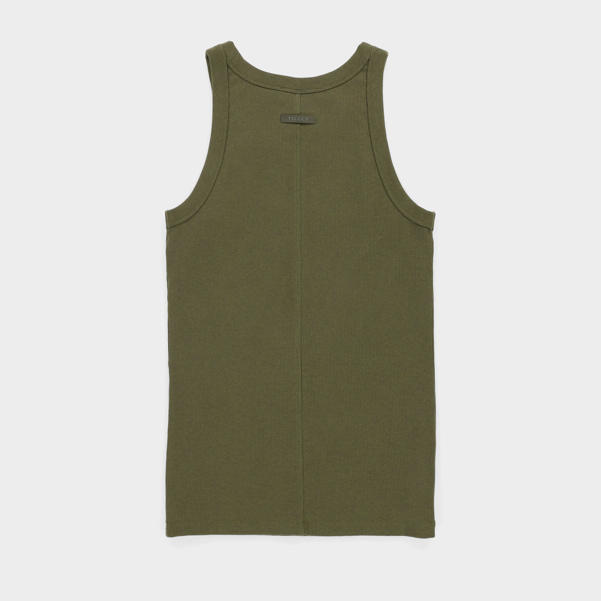High Neck Rib Tank