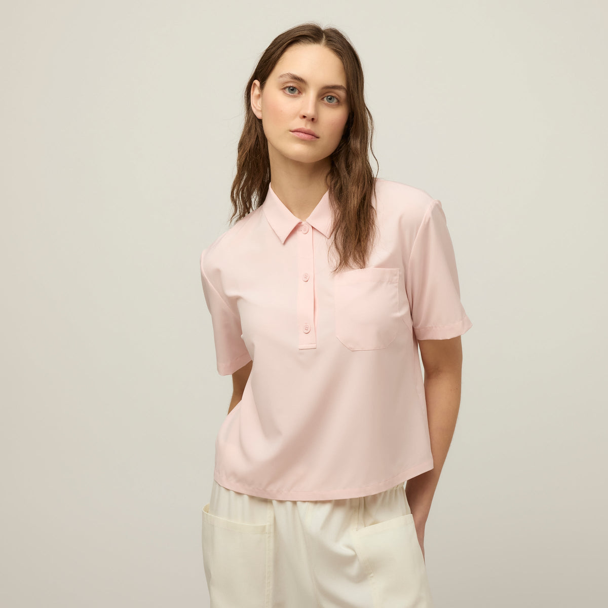 Short Sleeve Tech Slk Polo