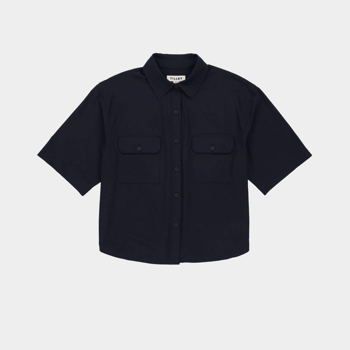 Tech Slk Oversized Short Sleeve Shirt