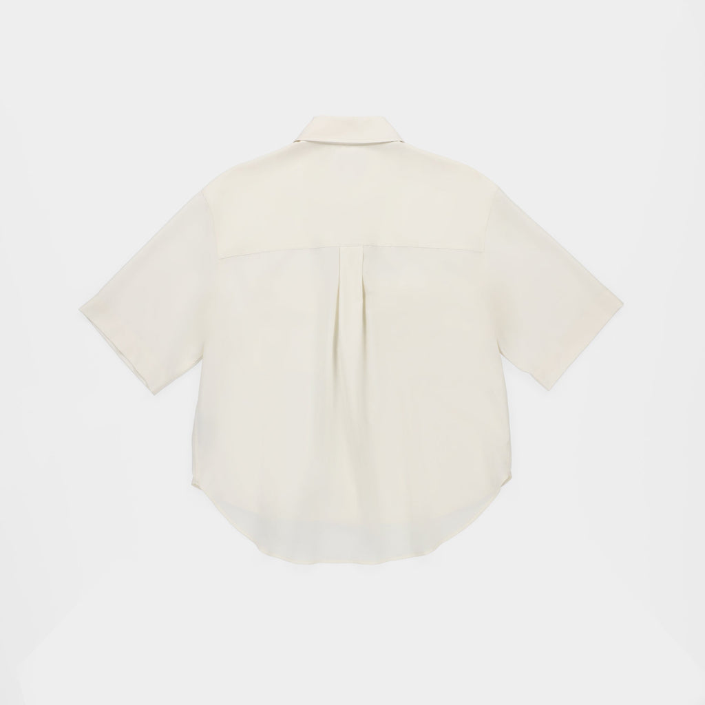 Tech Slk Oversized Short Sleeve Shirt