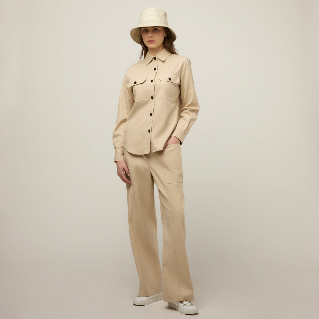 Tencel Cotton Oversized Shirt