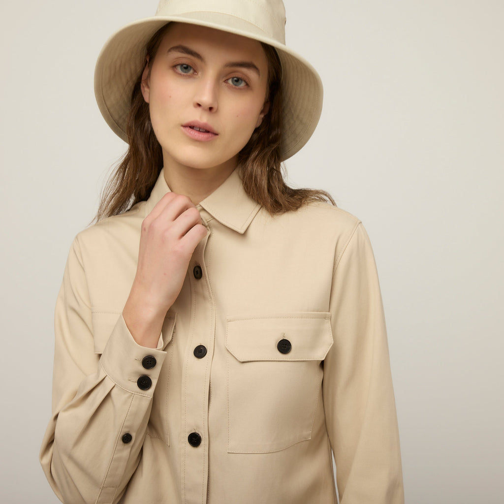 Tencel Cotton Oversized Shirt
