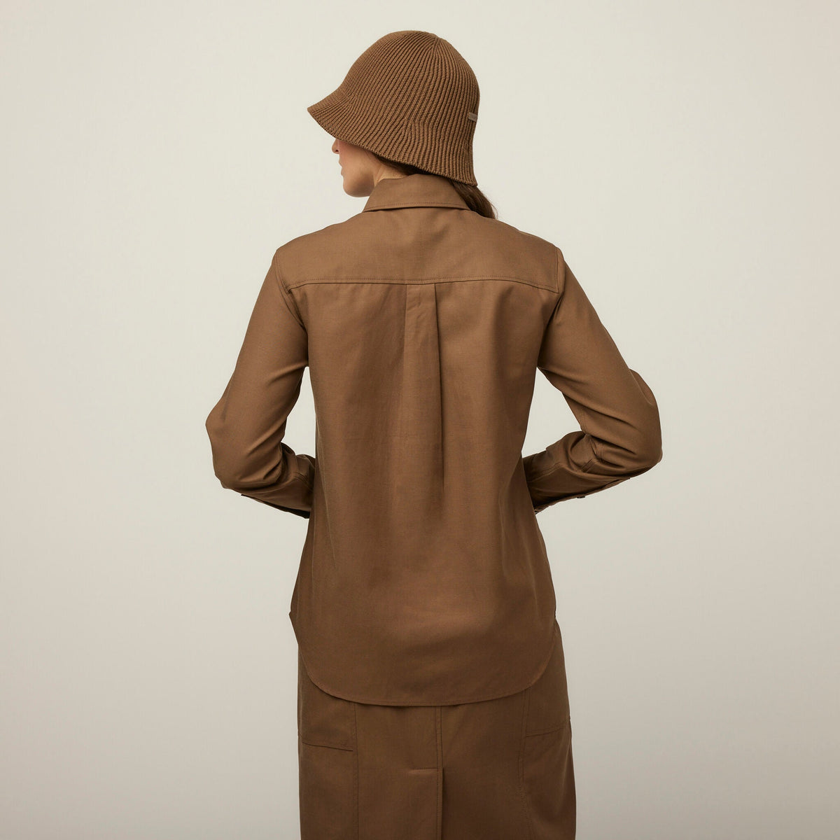 Tencel Cotton Oversized Shirt