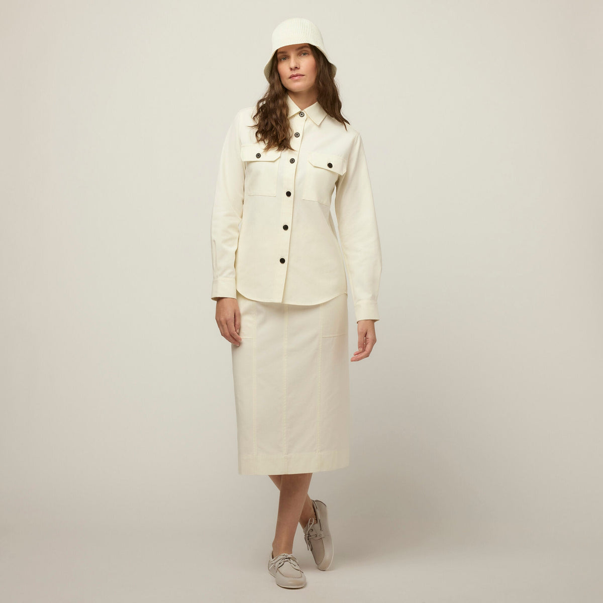 Tencel Cotton Oversized Shirt