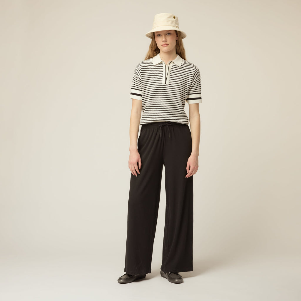 Rib Pull On Pant