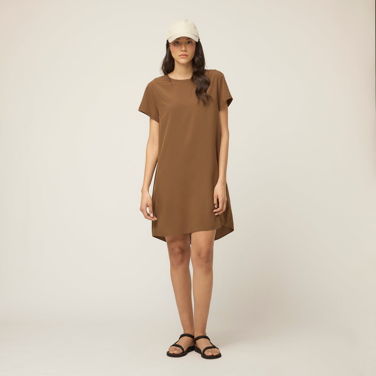 Tech Slk Tee Dress