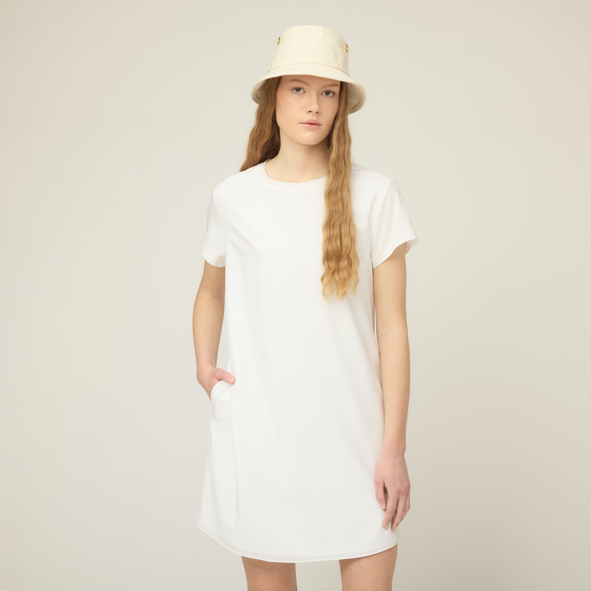 Tech Slk Tee Dress