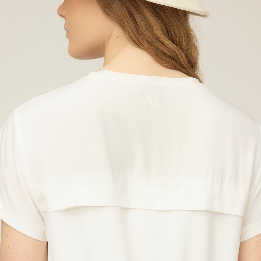 Tech Slk Tee Dress