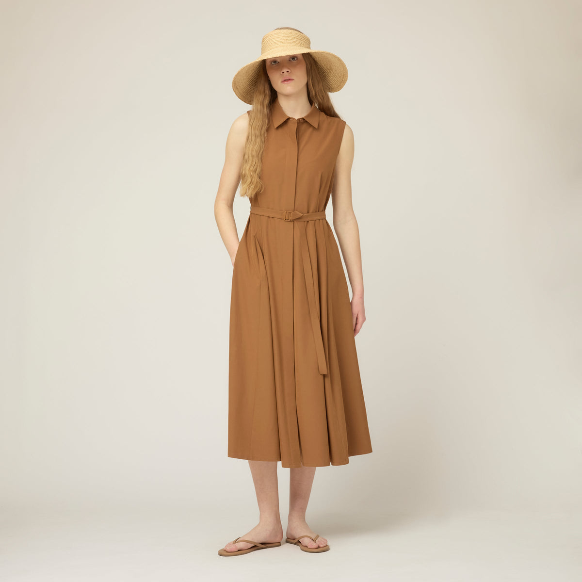 Tech Slk Maxi Dress