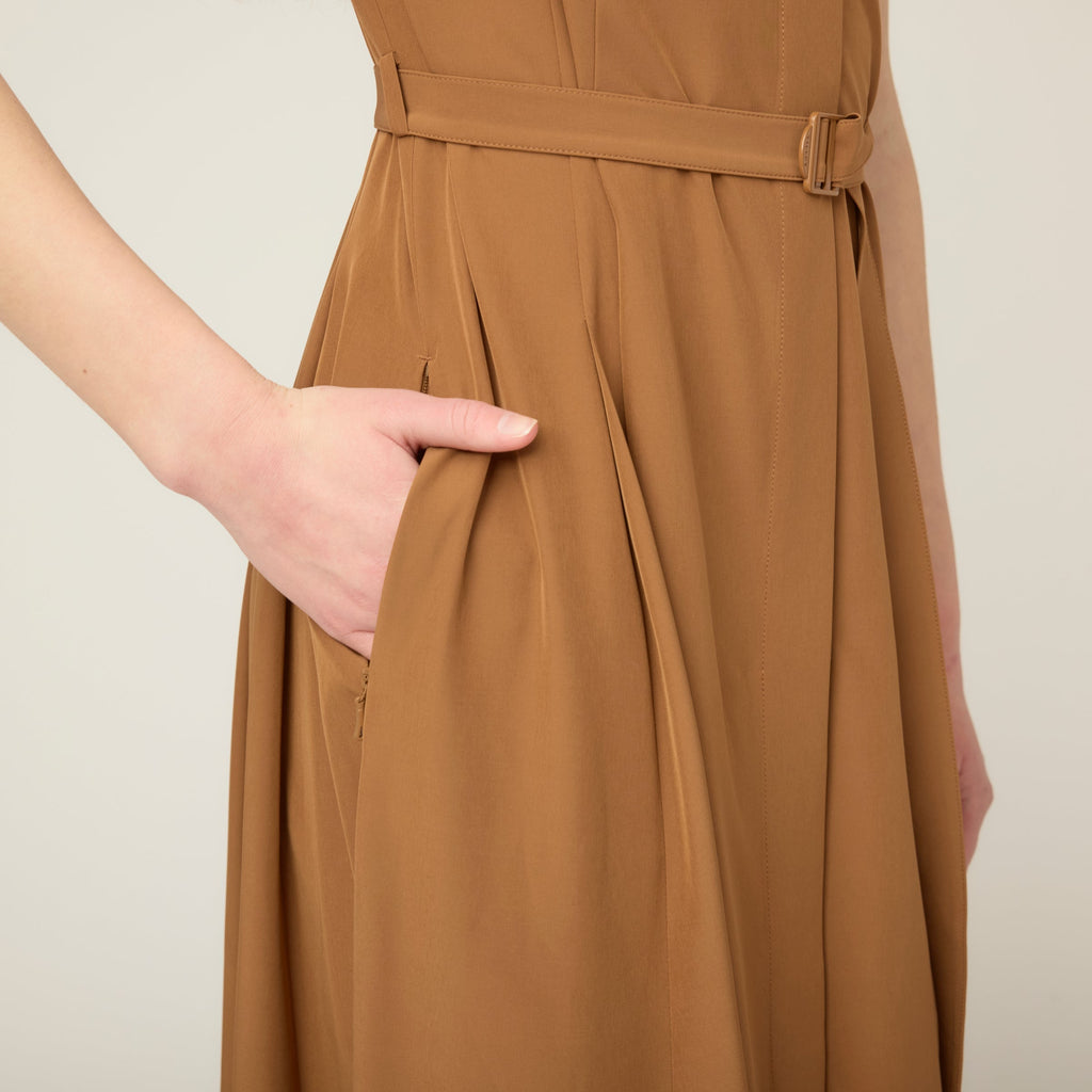 Tech Slk Maxi Dress